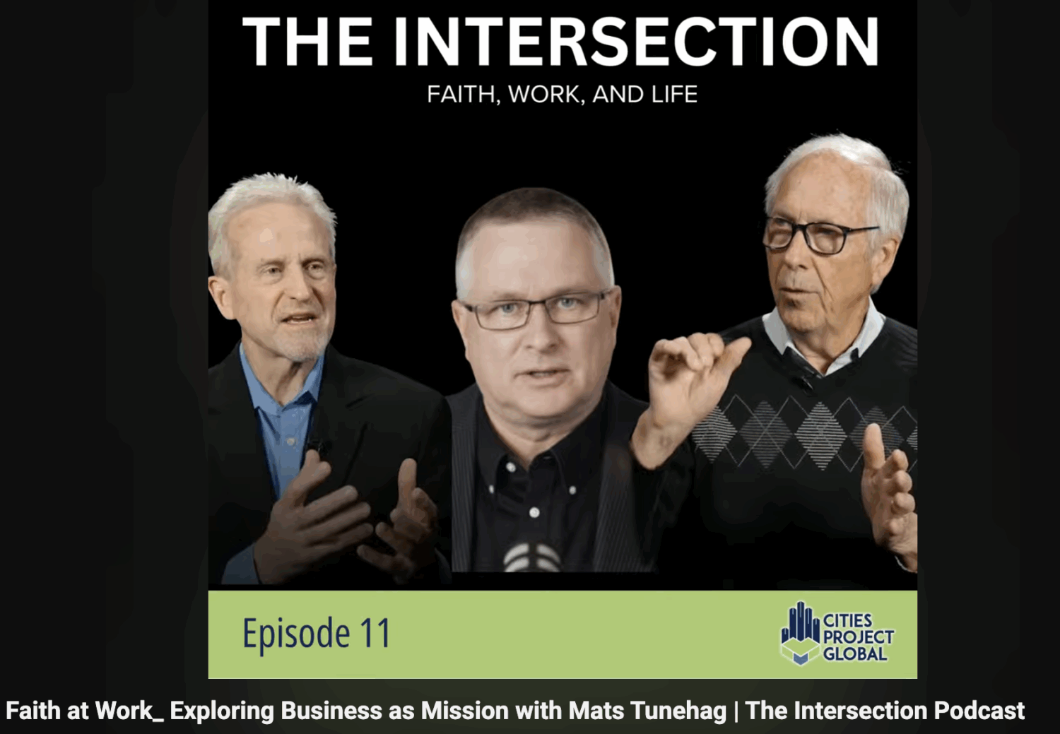 Open Intersction The Intersection Podcast – Business as Mission